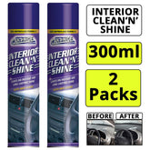 2X Interior Clean & Shine 300ml Spray Paint